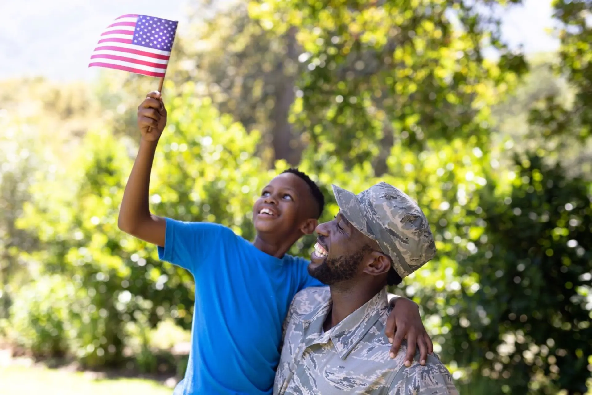 2026 Military & First Responder Ticket background image